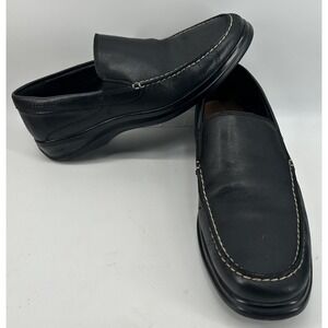 Cole Haan‎ Black Santa Barbara Twin Gore II Slip On Loafers C25938 Men's 10.5